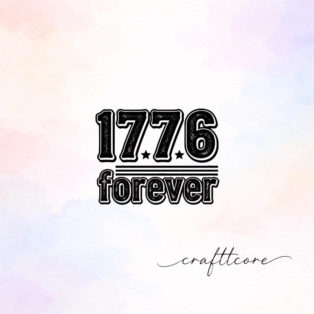 1776 Forever Independence PNG | USA 250th Anniversary SVG (Digital Download)