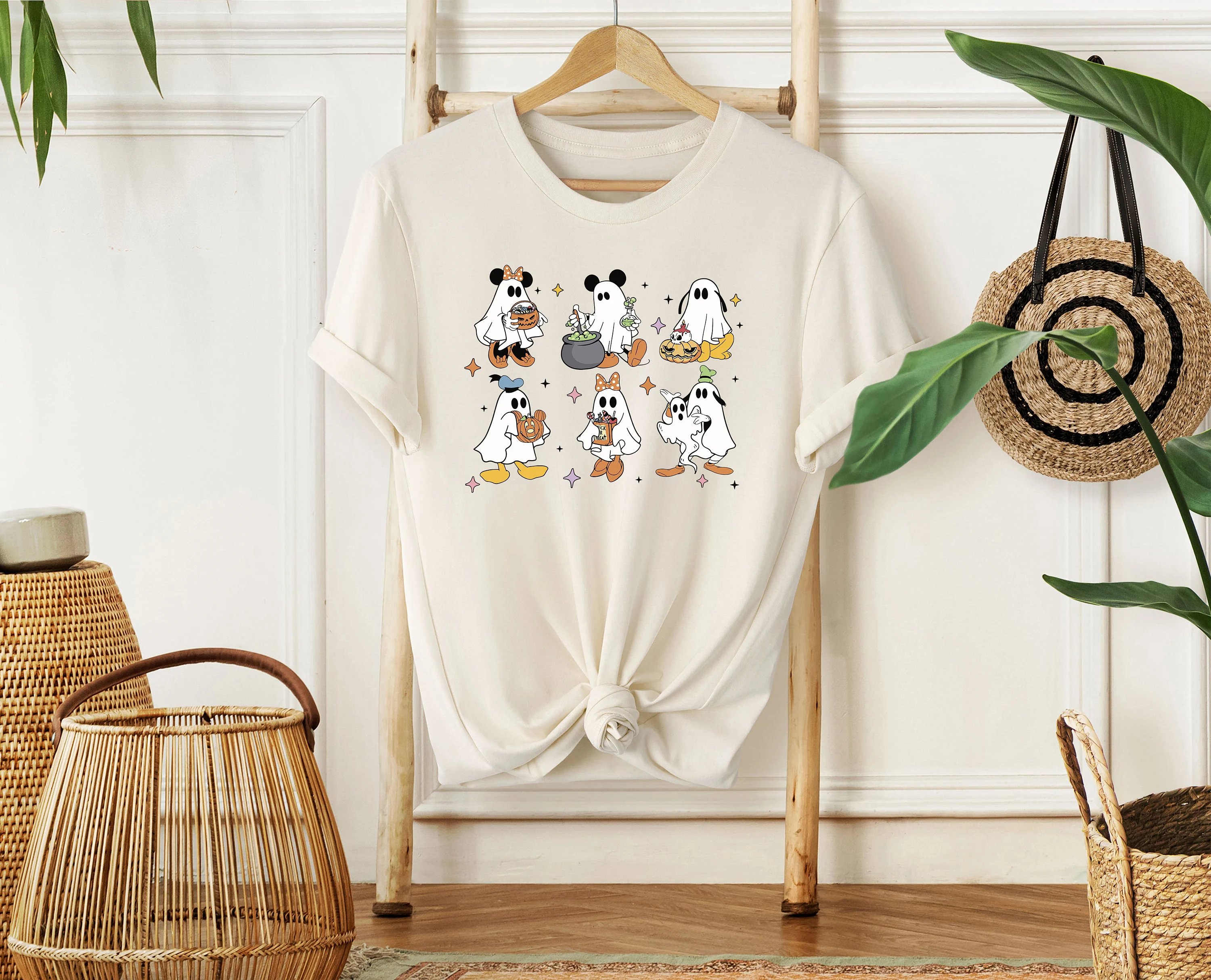 Halloween Mouse Friends Ghost PNG (Digital File)
