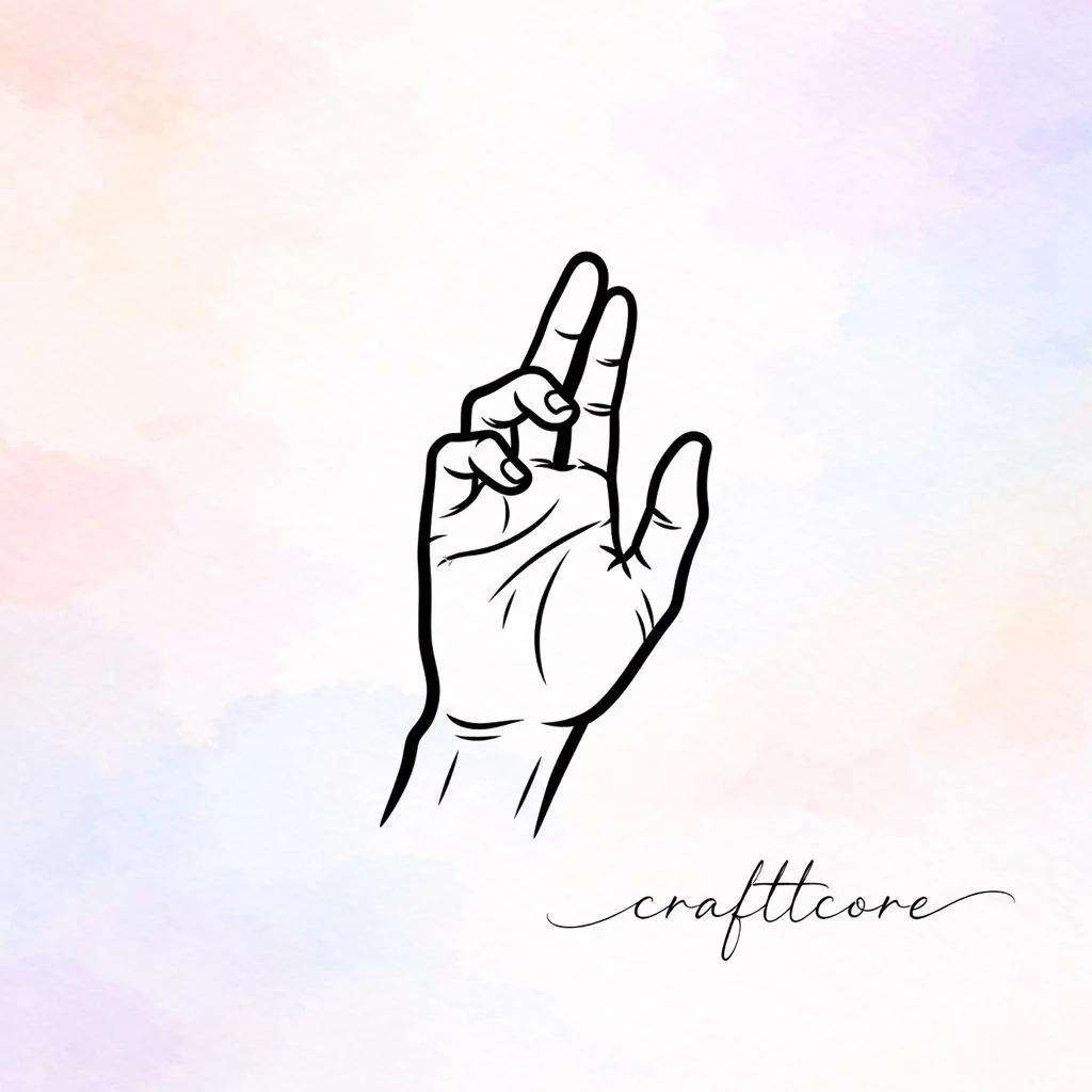Hand Anatomy SVG, Minimalist Medical Line Art, Human Vector Clipart (Digital Download)
