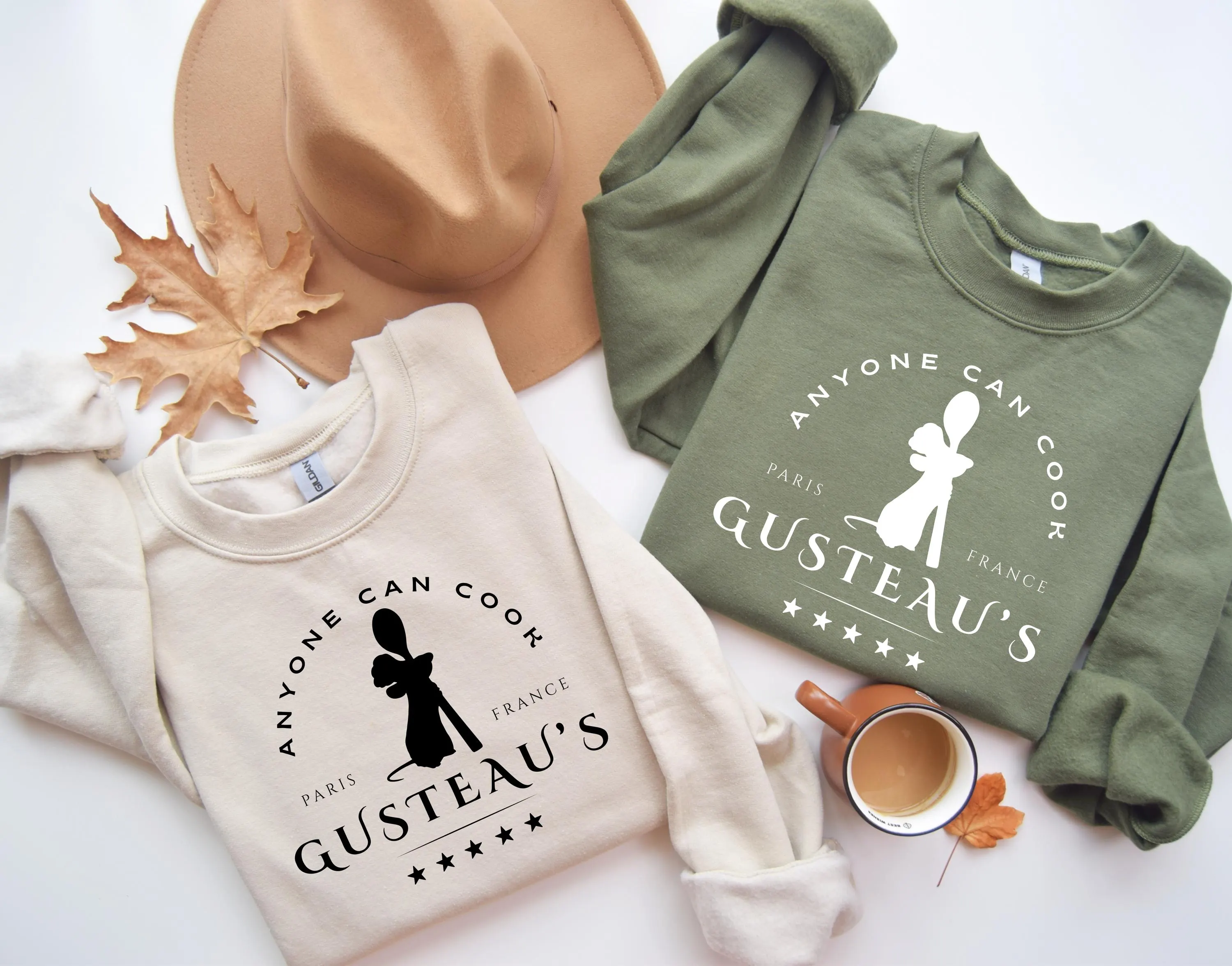 Gusteau Rat SVG, Funny Chef Rat Design, Paris France Restaurant Logo, Cartoon Chef PNG SVG, Cooking Shirt Design