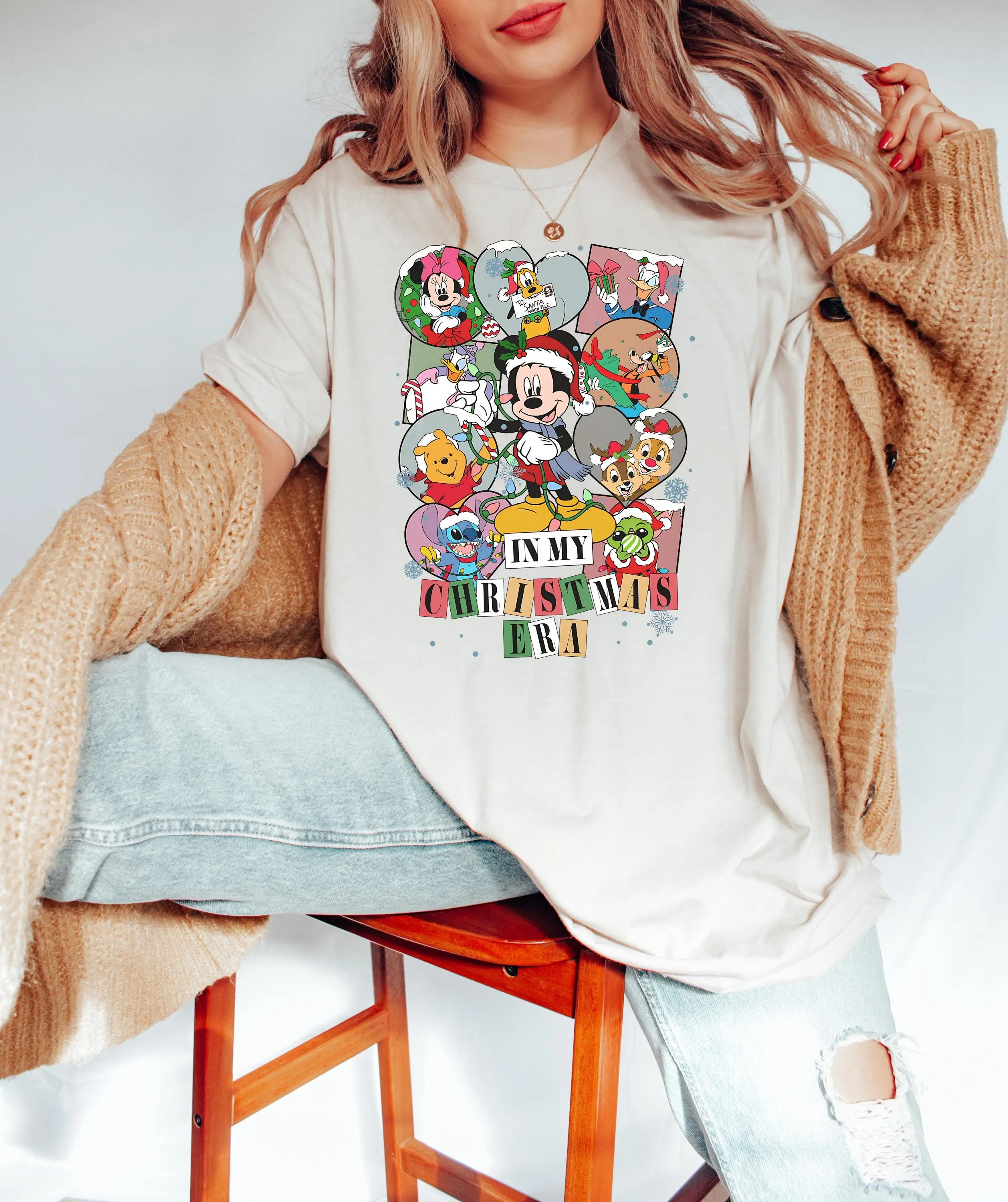 Disney Christmas PNG, Mickey and Friends Holiday Sublimation Design, Merry Christmas Shirt File, Family Matching Christmas Digital Download