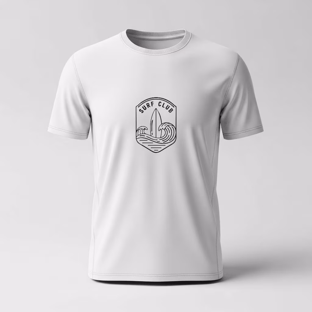 Retro Surf Club SVG | Summer Beach Shirt Design, Cricut Cut File (Digital Download)