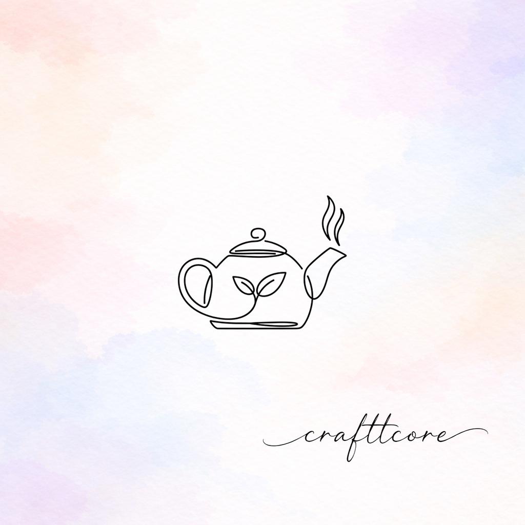 Minimalist Teapot SVG | Line Art Tea Pot Cut File (Digital Download)