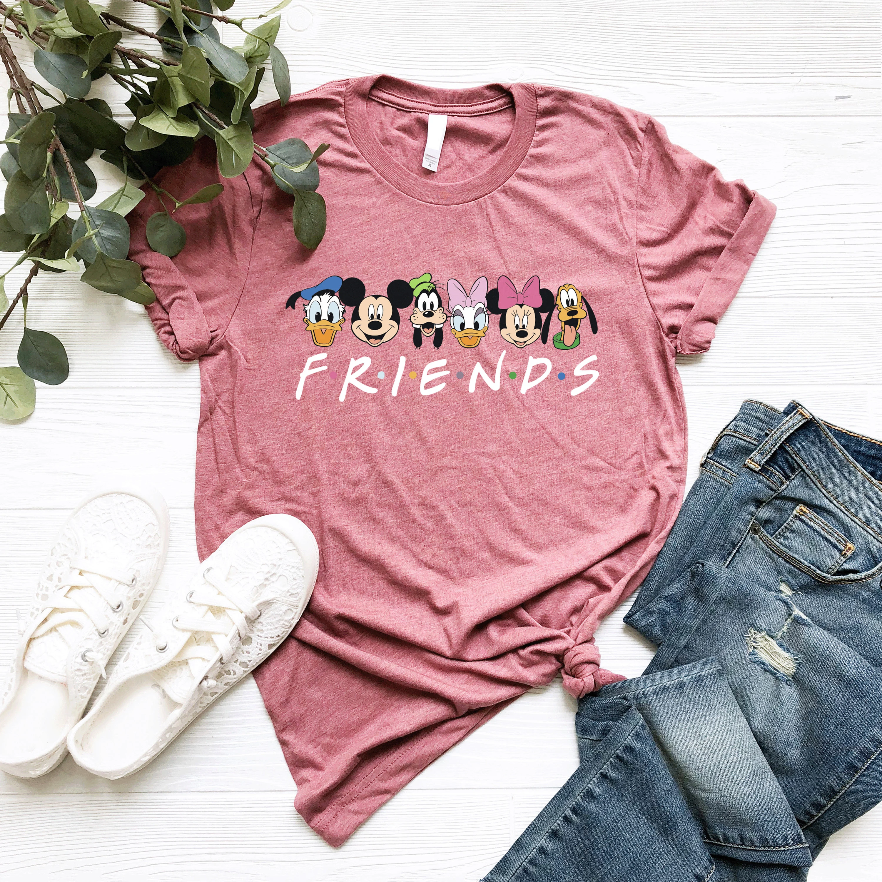 Disney Trip Shirt Design, Mickey Mouse Friends PNG, Disney Friends Png, Disney Character Heads Png, Matching Vacation Png,