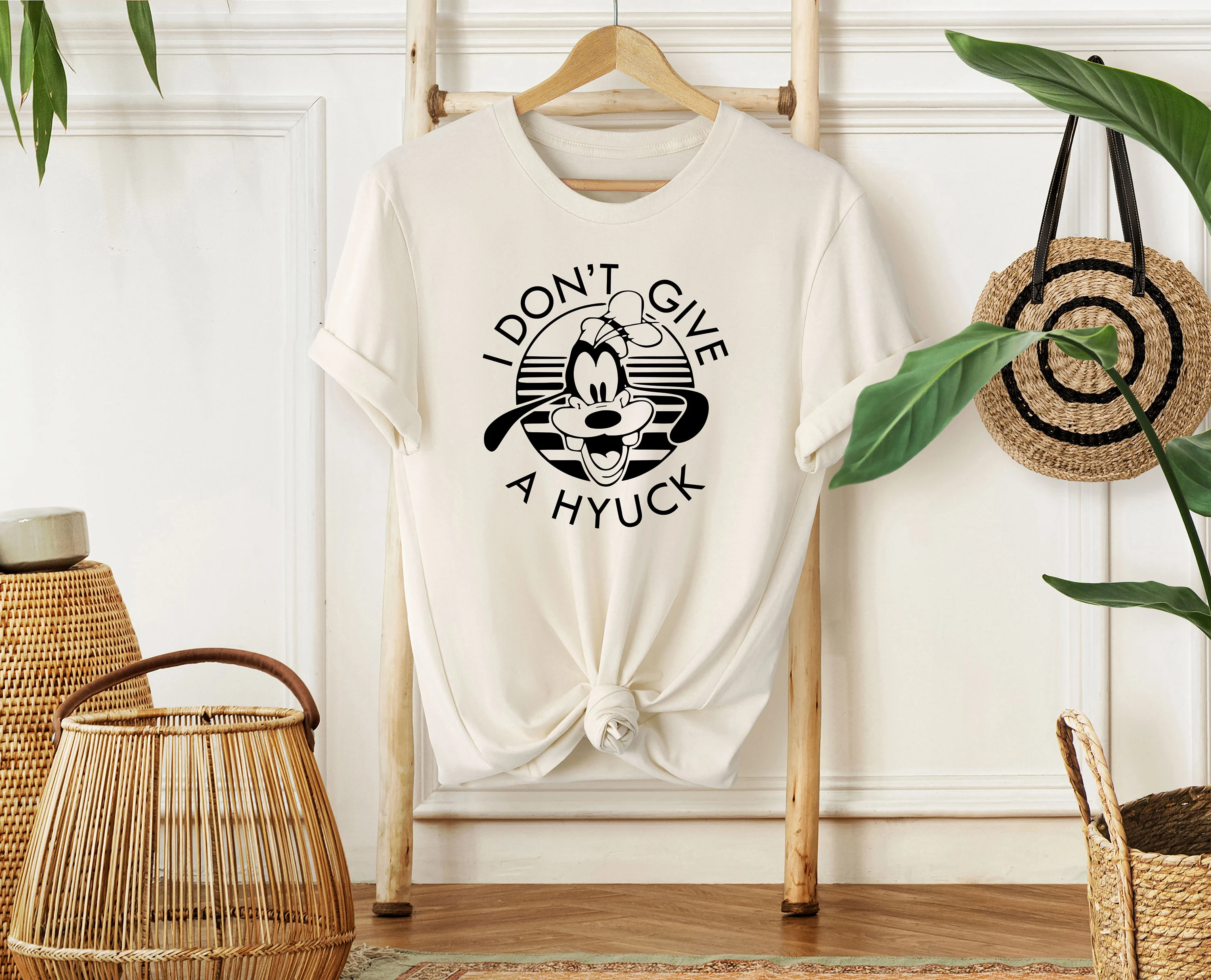 Dont Give A Hyuck SVG, Funny Disney Family Vacation Shirt Design, Goofy Mouse Friends Cut File, Matching Disney Trip Apparel, Cricut File