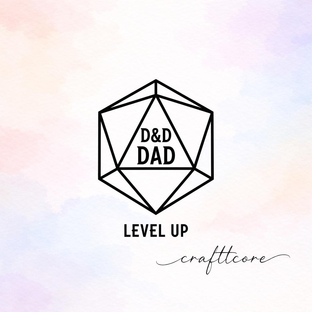 dnd dad svg | gaming dad shirt, rpg gamer gift (Digital Download)