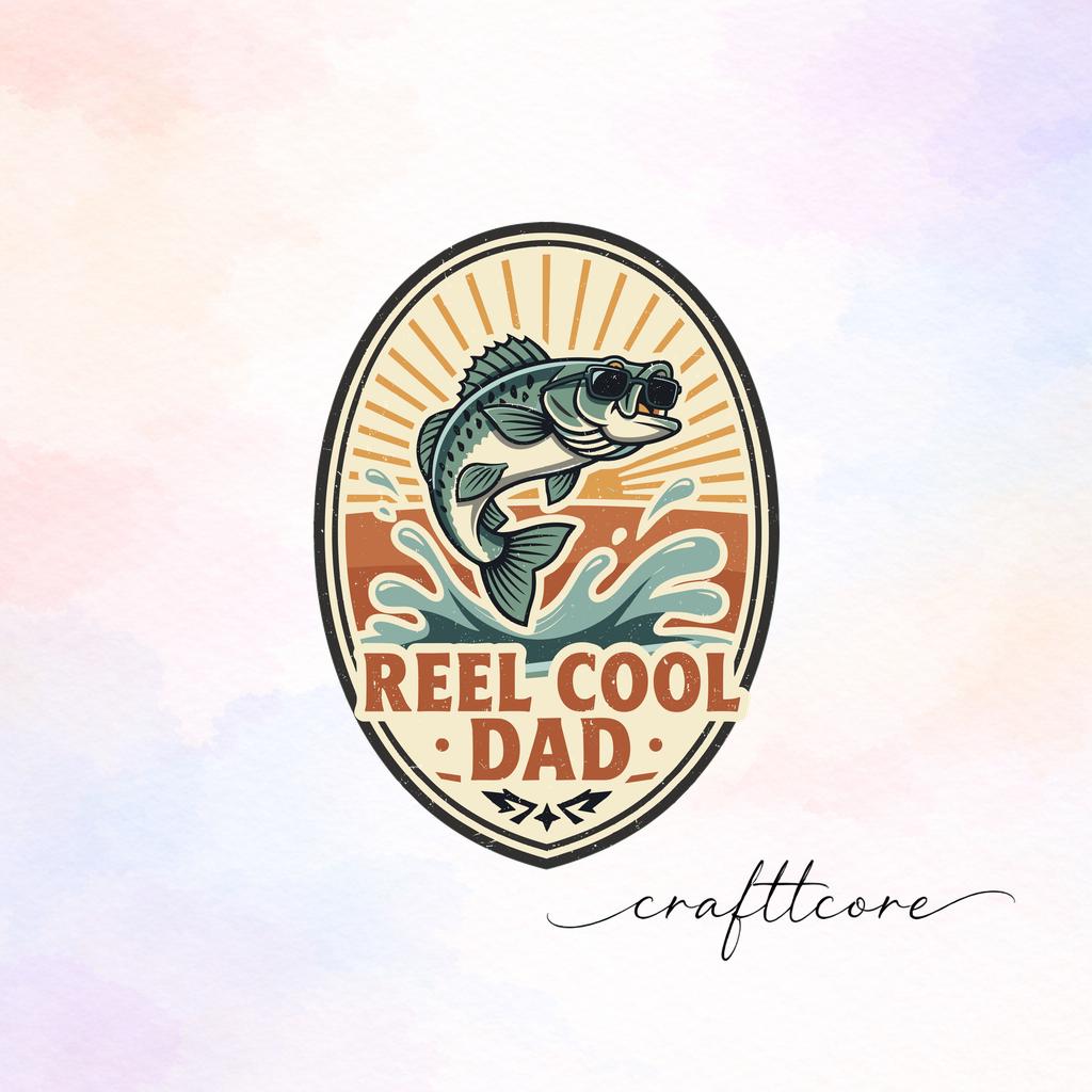 Bass Fish SVG, Retro National Park Badge, Fishing Clipart (Digital Download)