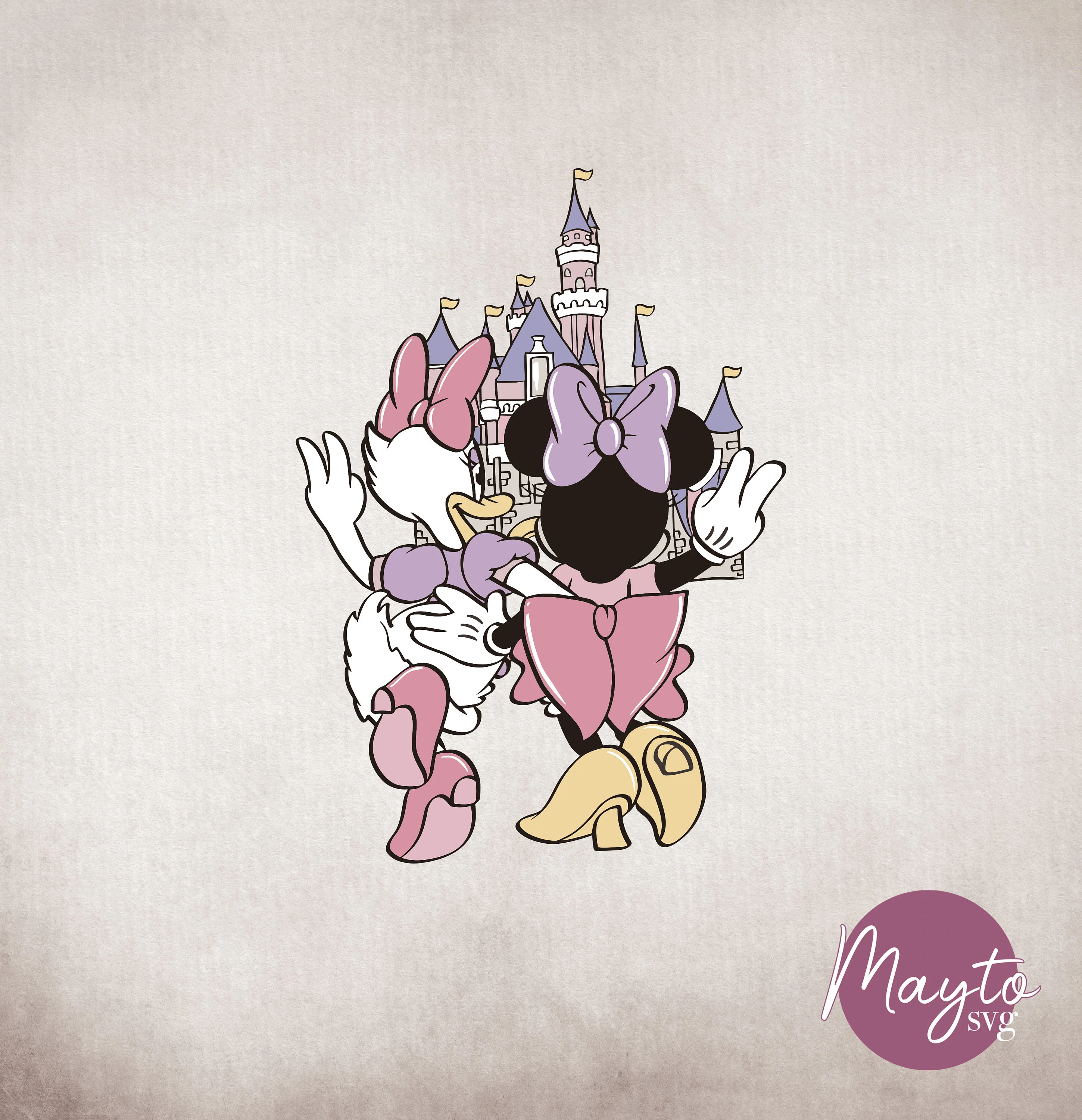 Minnie and Daisy Besties SVG, Magical Trip Png (Digital File)