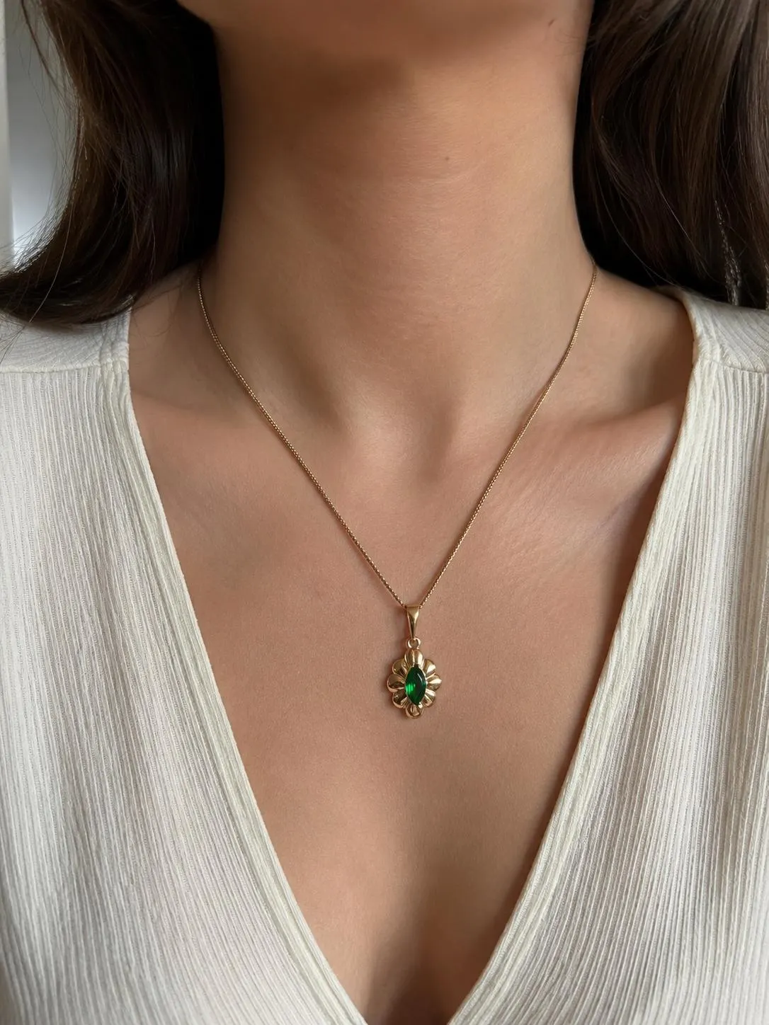 Gold Tiny Necklace, Dainty Necklace, Tiny charm necklace, Pendant Necklace, Perfect Everyday Necklace, Petite Necklace