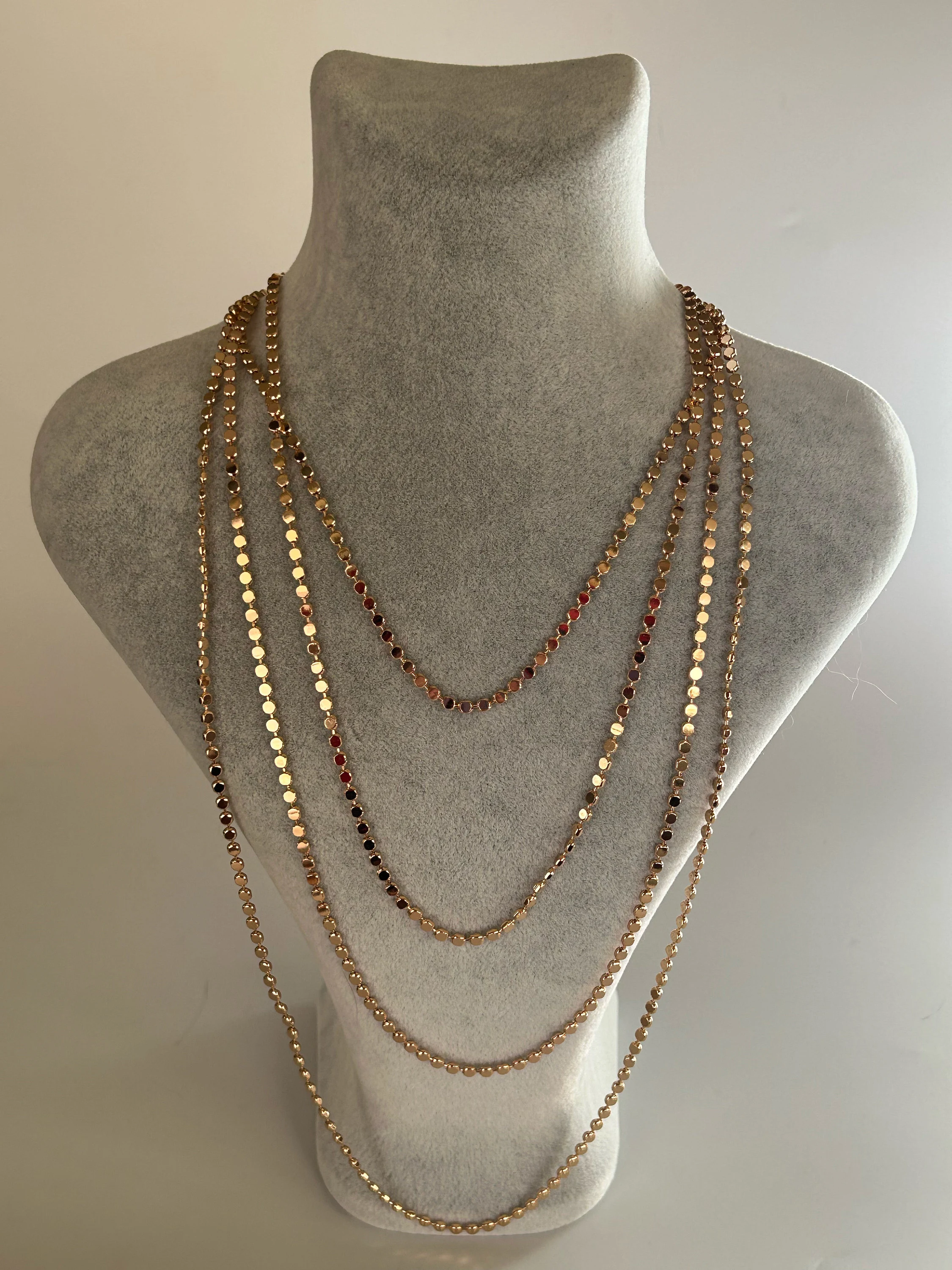 Stacking Chain Necklace • Layering Chain • Dainty Minimalist Necklace • Delicate Gold Chain • Everyday Necklace • Minimal Jewelry