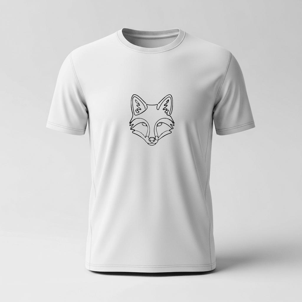 Minimalist Fox Svg | Modern Animal Logo, Line Art Vector Clipart (Digital Download)