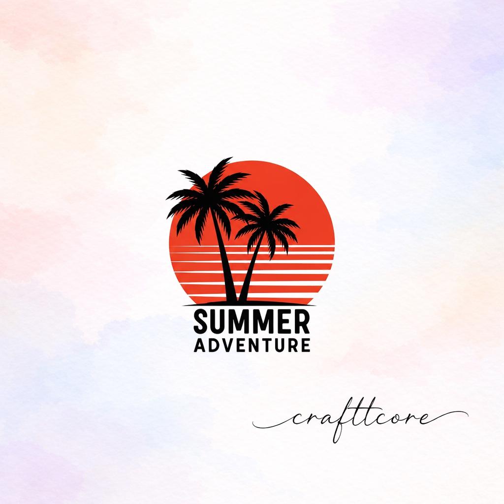 Retro Western Summer SVG | Boho Desert Cut File, Vintage Shirt Design (Digital Download)