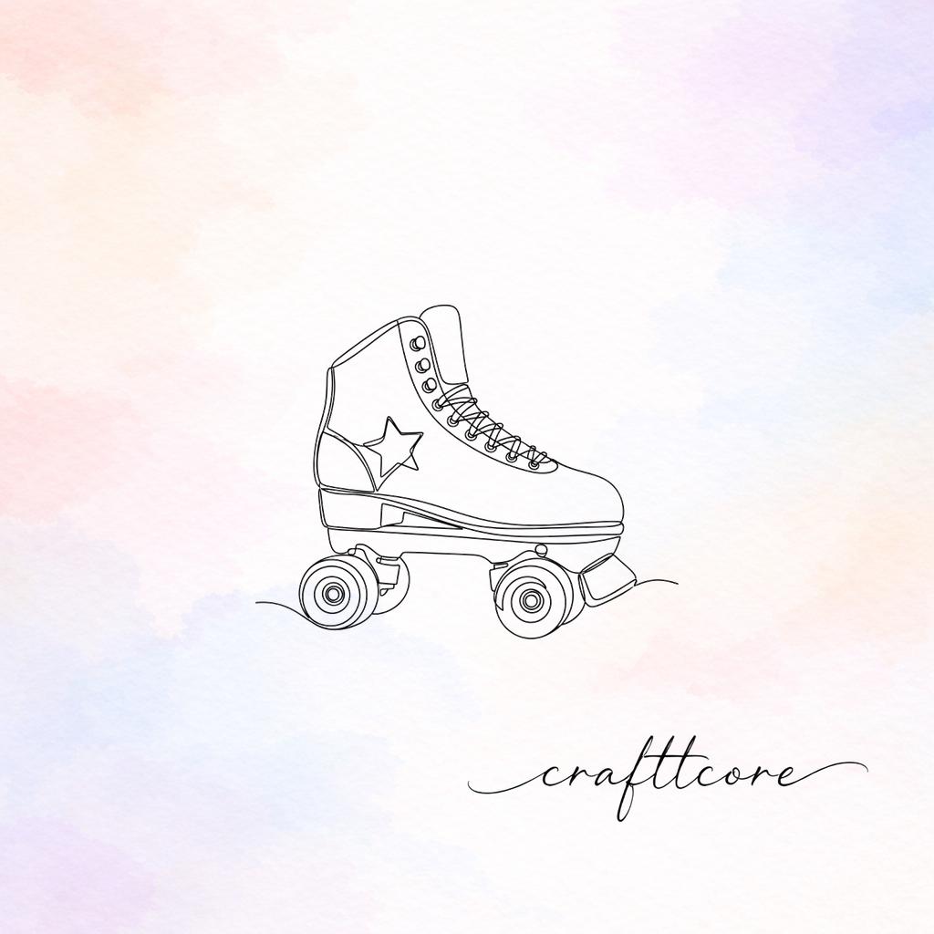 Retro Roller Skate SVG | Vintage Skate Clipart, Shirt Design (Digital Download)