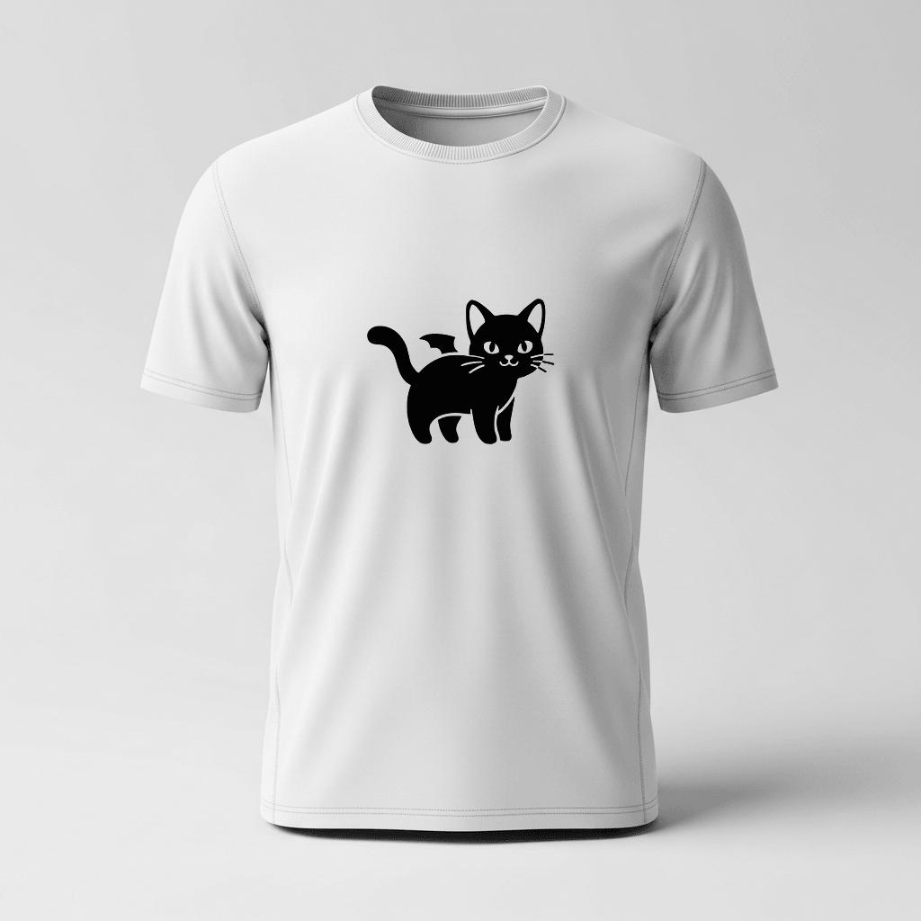 Black Cat Halloween SVG | Spooky Silhouette, Shirt Design (Digital Download)