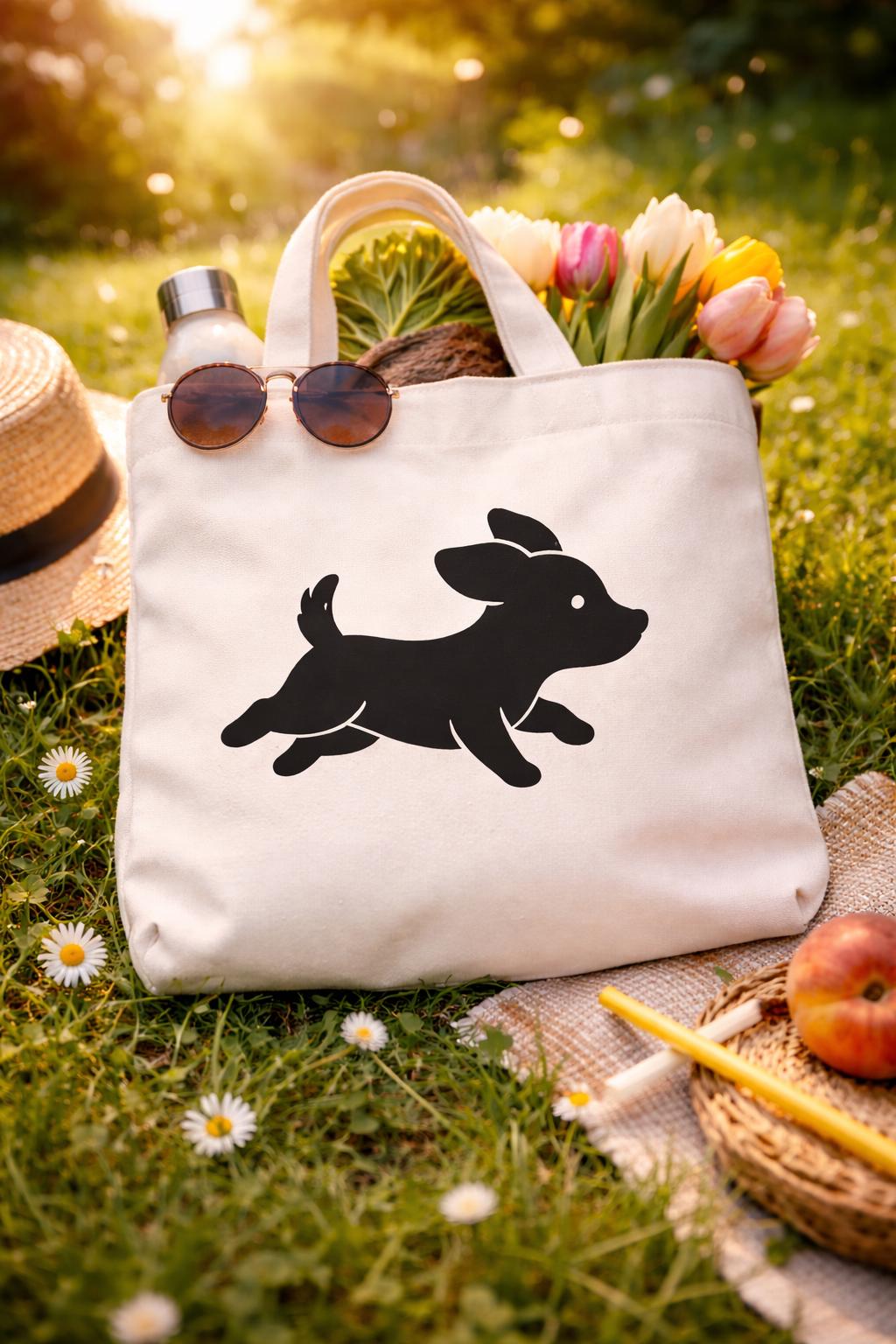 Running Dog Outline SVG | Dog Lover Gift, Pet Silhouette (Digital Download)