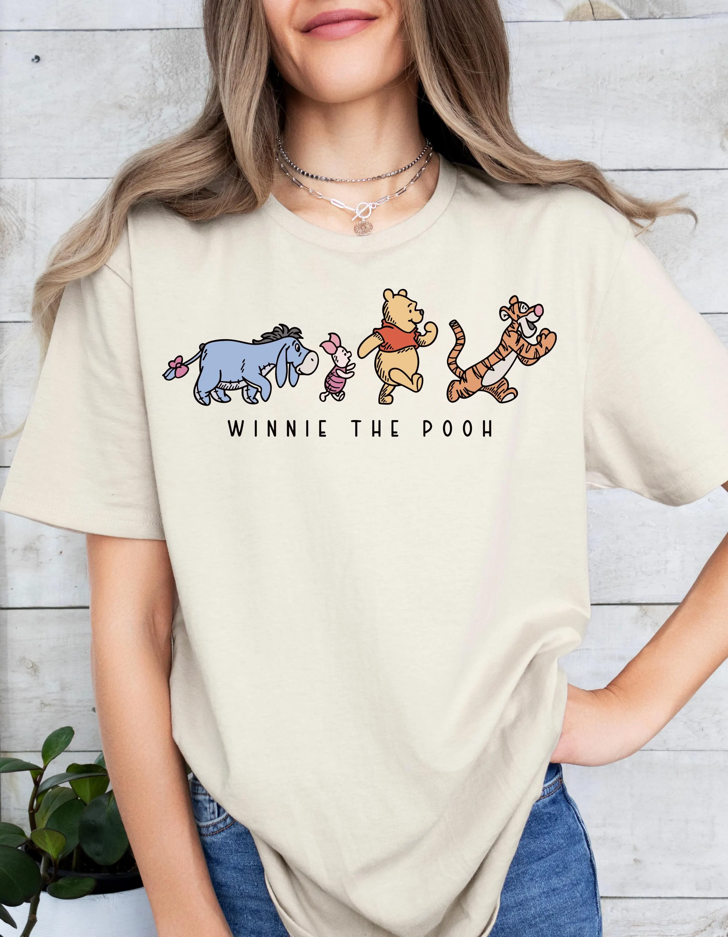 Winnie the Pooh Friends SVG • Eeyore Piglet Tigger Cartoon Design (Digital Download)