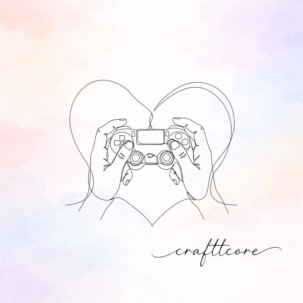 Gamer Heart Hands SVG | Digital Cut File for Cricut & Silhouette