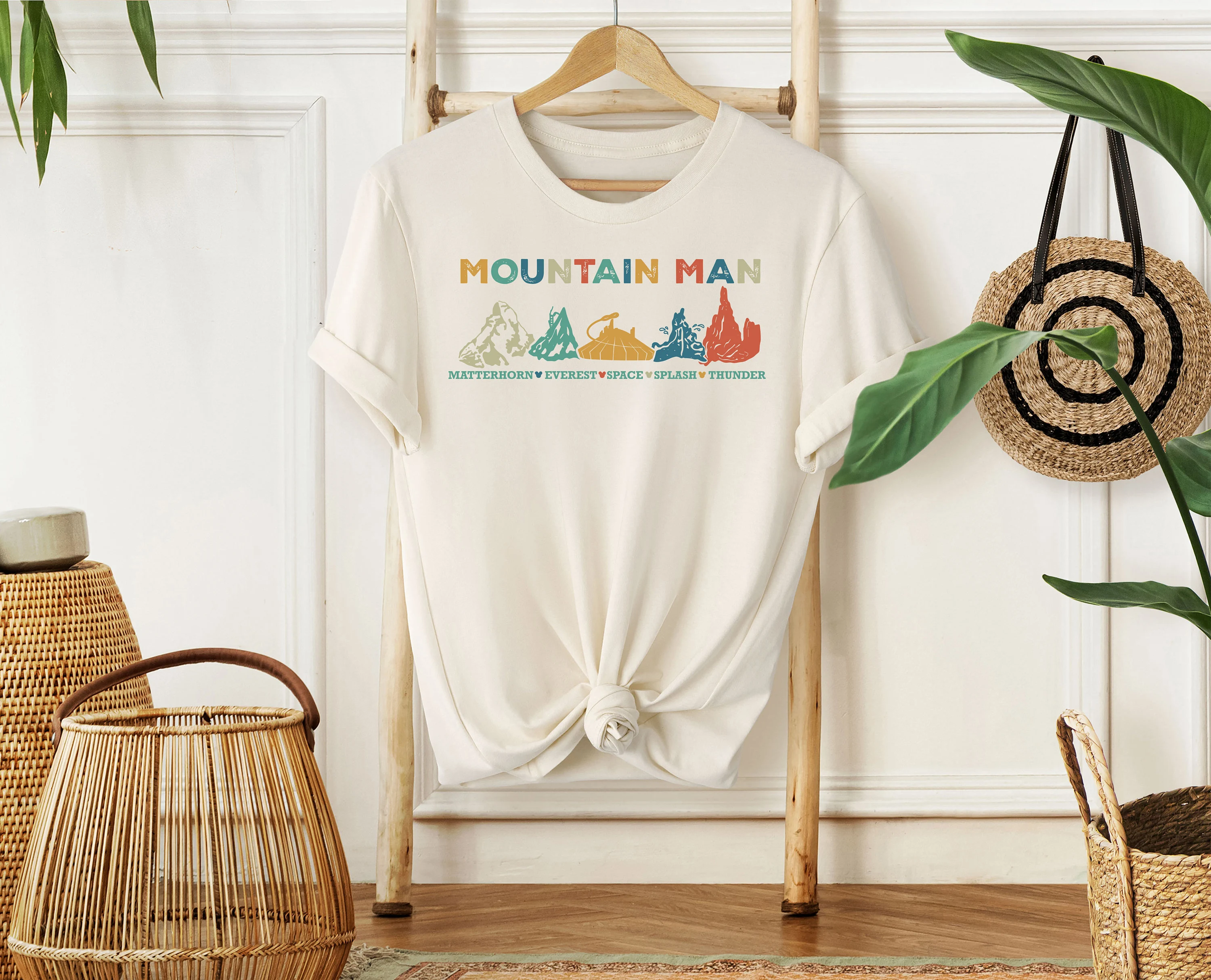 Disney Mountain Man SVG, Mens Theme Park Shirt, Dad Disney Trip Shirt, Adventure Ride Design SVG PNG Cricut File